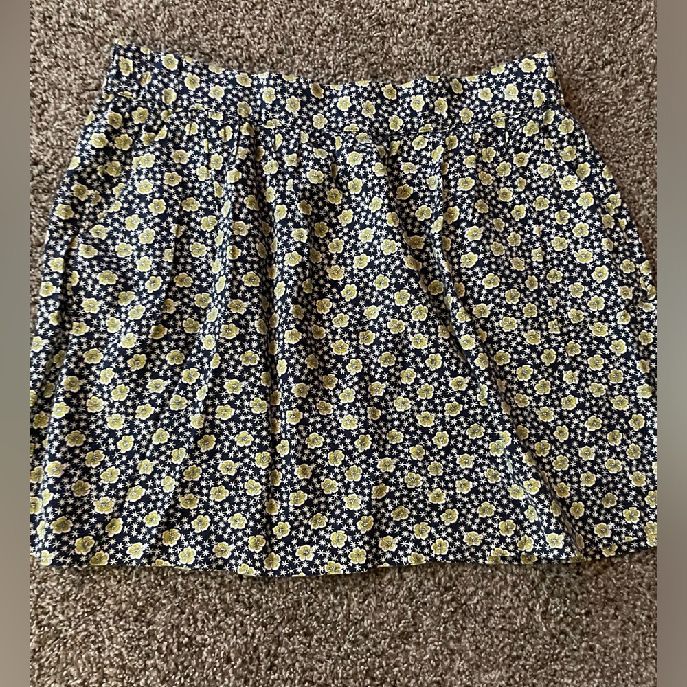 NWT loft floral skirt